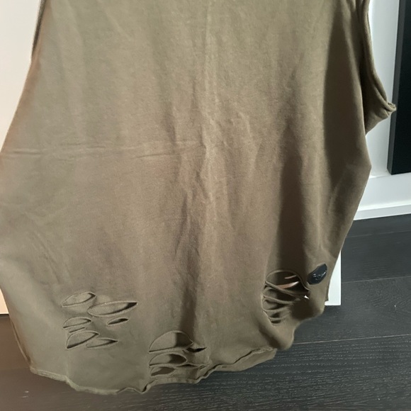 Mens Distressed Tank Top - Picture 6 of 7